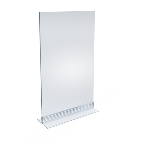 Azar Displays 8.5" x 14" Vertical/Horizontal W/ T-strip Holder, PK10 102706-10PK